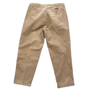 Vintage Ralph Lauren Chaps Corduroy Pants Trousers Khaki Men’s Size 40 x 32